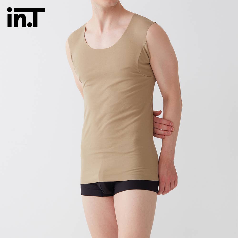 【Tシャツ専用】汗取り部3層構造スリーブレス【まとめ買い割対象】